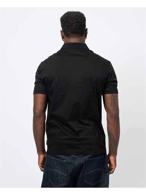 AX men's polo shirt with buttonless collar ARMANI EXCHANGE | XM000492-AF10364UC001